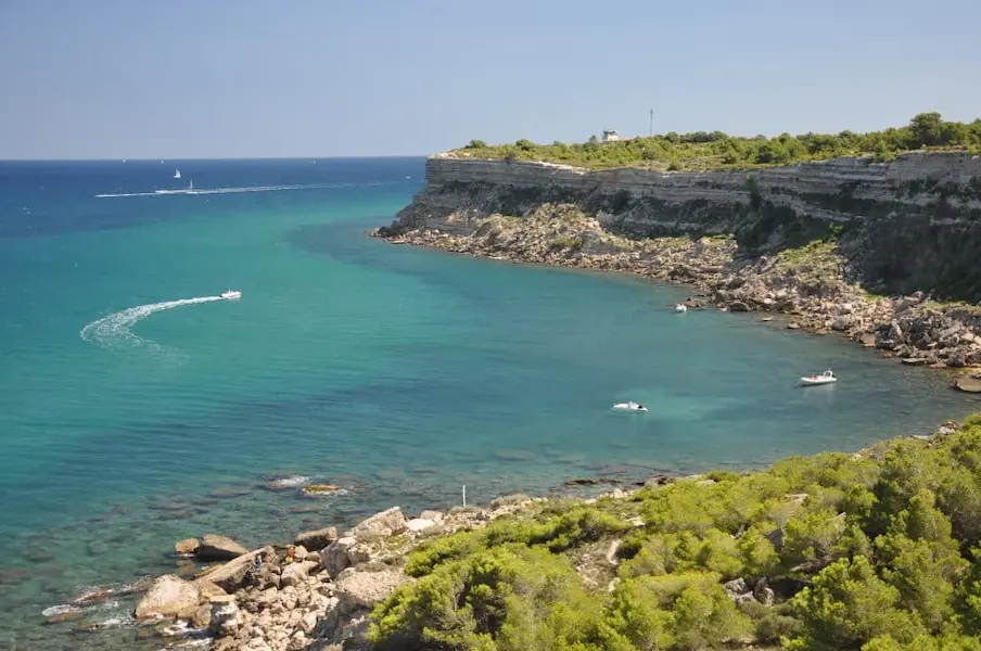 Les falaises de Leucate La Franqui