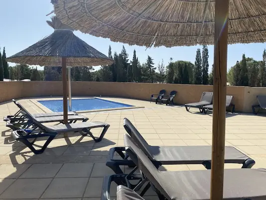 Camping in Leucate with swimming pool