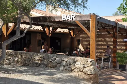 Bar du camping Le Fun