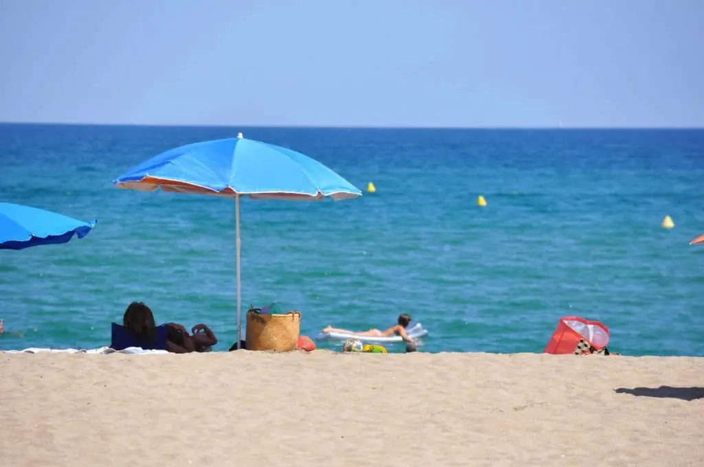 Plage à Leucate