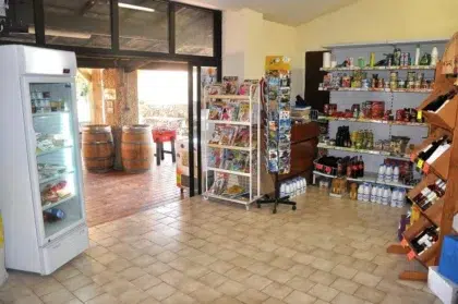 services camping epicerie